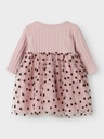 Name it | Jurk Girls Nbfnea Burnished Lilac