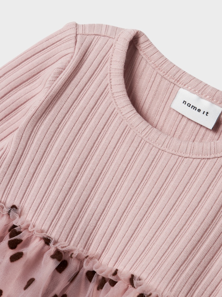 Name it | Jurk Girls Nbfnea Burnished Lilac