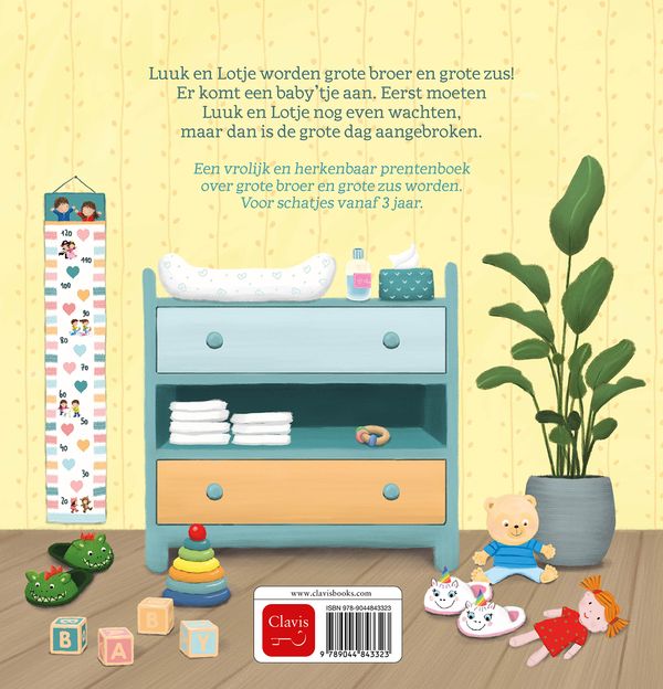 Clavis | Leesboek Grote Broer En Grote Zus | Ruth Wielockx