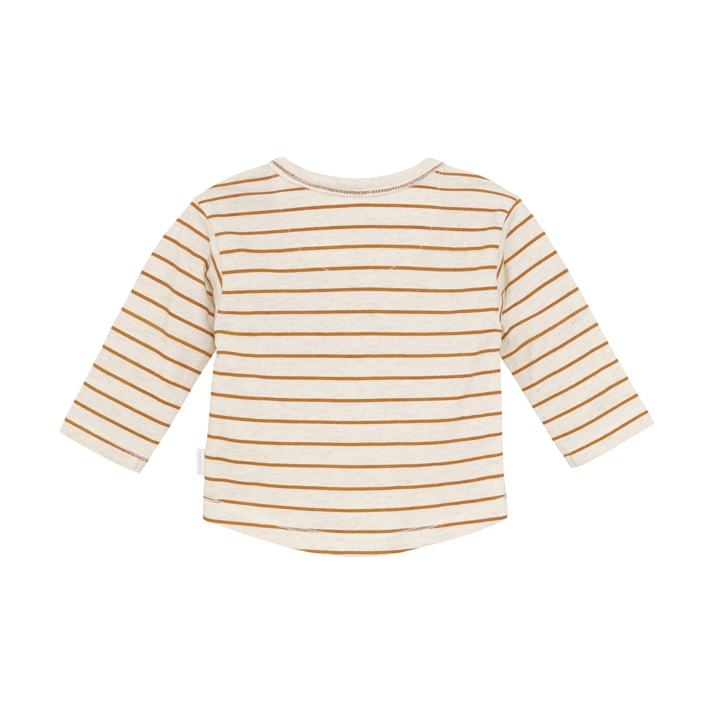 Noppies | T-shirt Boys Sanborn Longsleeve Stripe Off White