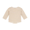Noppies | T-shirt Boys Sanborn Longsleeve Stripe Off White