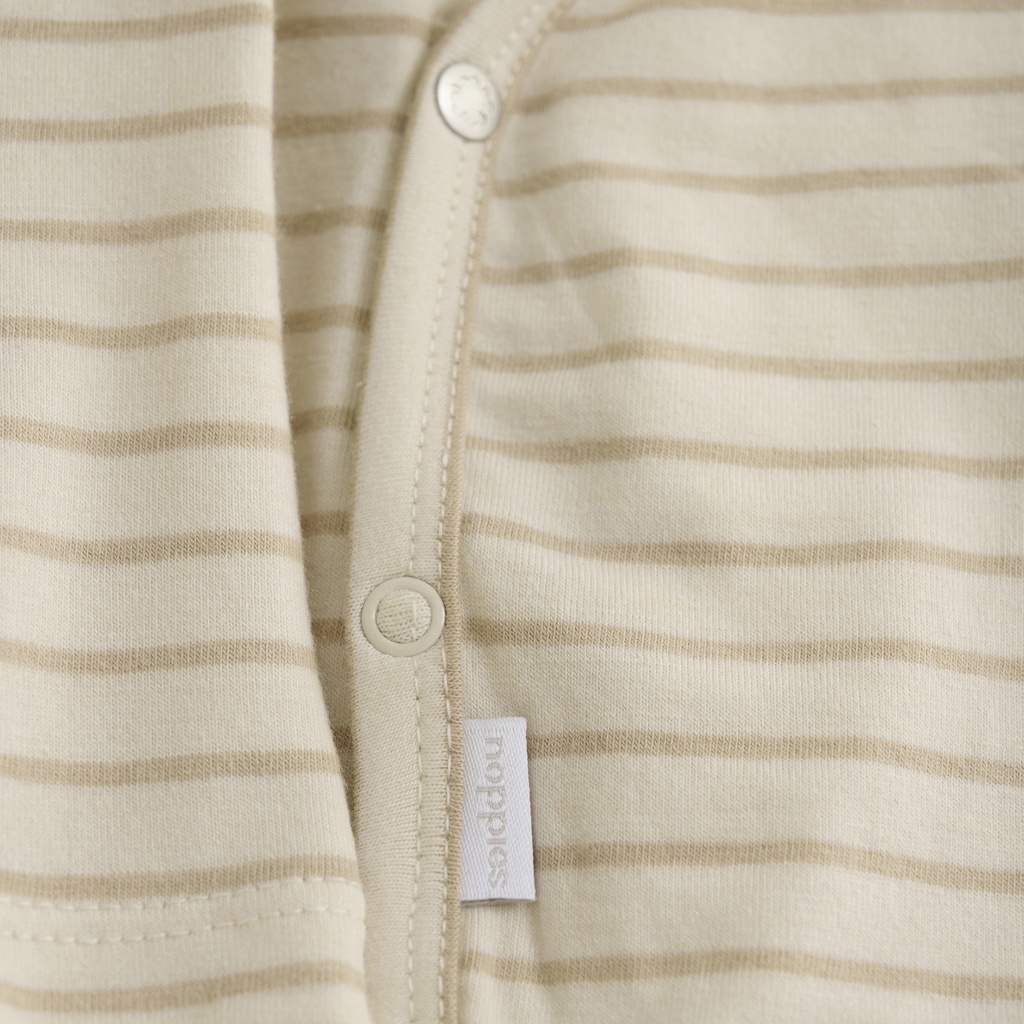 Noppies | Body Navi Longsleeve Stripe Off White