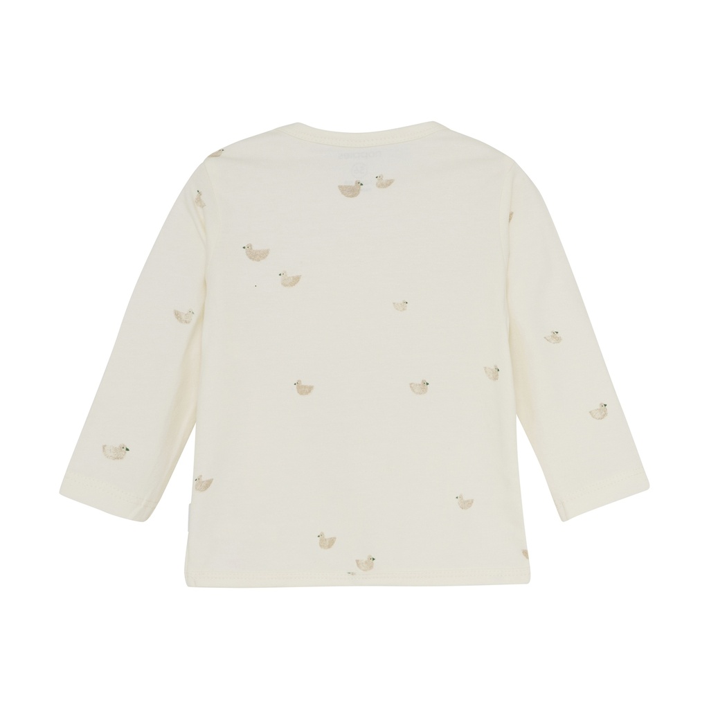 Noppies | T-shirt Nour met Overslag Longsleeve Animals Off White