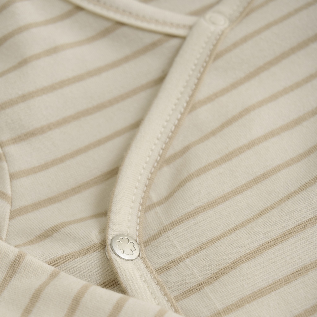 Noppies | T-shirt Nour met Overslag Longsleeve Stripe Off White