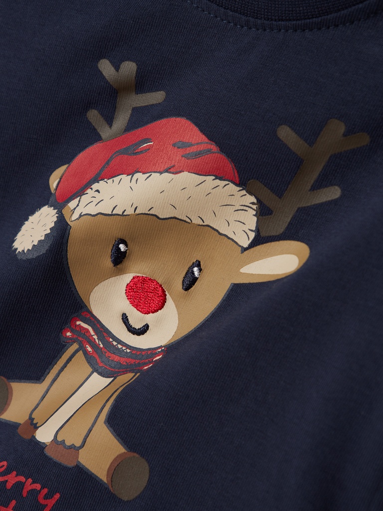 Name it | T-shirt Boys Nbmfals Longsleeve Navy Blazer