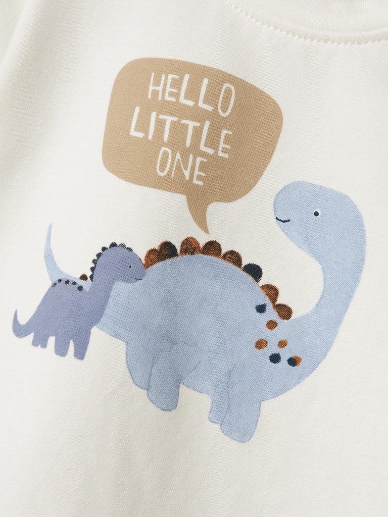 Name it | T-shirt Boys Nbmnors Cloud Dancer