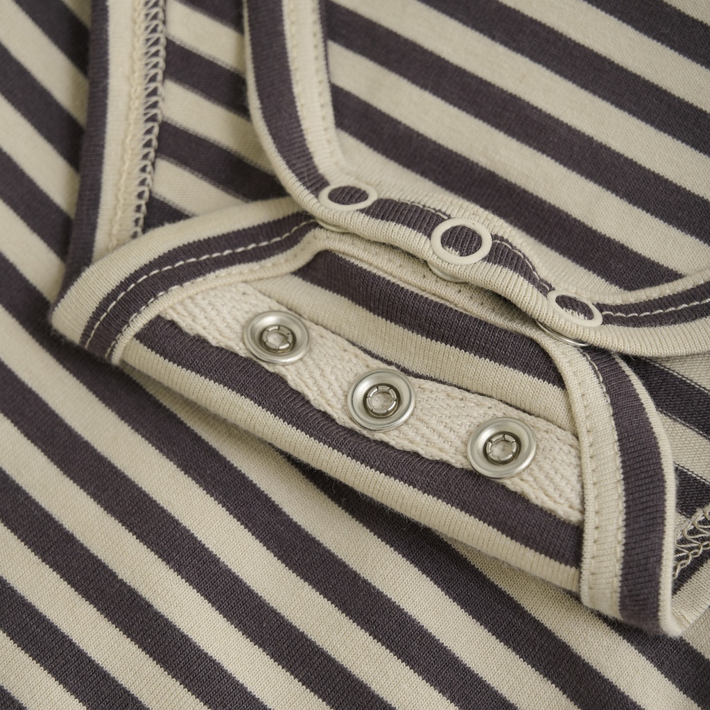 Noppies | Body Boys Spur Stripe Dark Grey