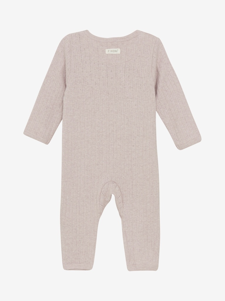 Fixoni | Kruippak Girls Violet Ice Melange