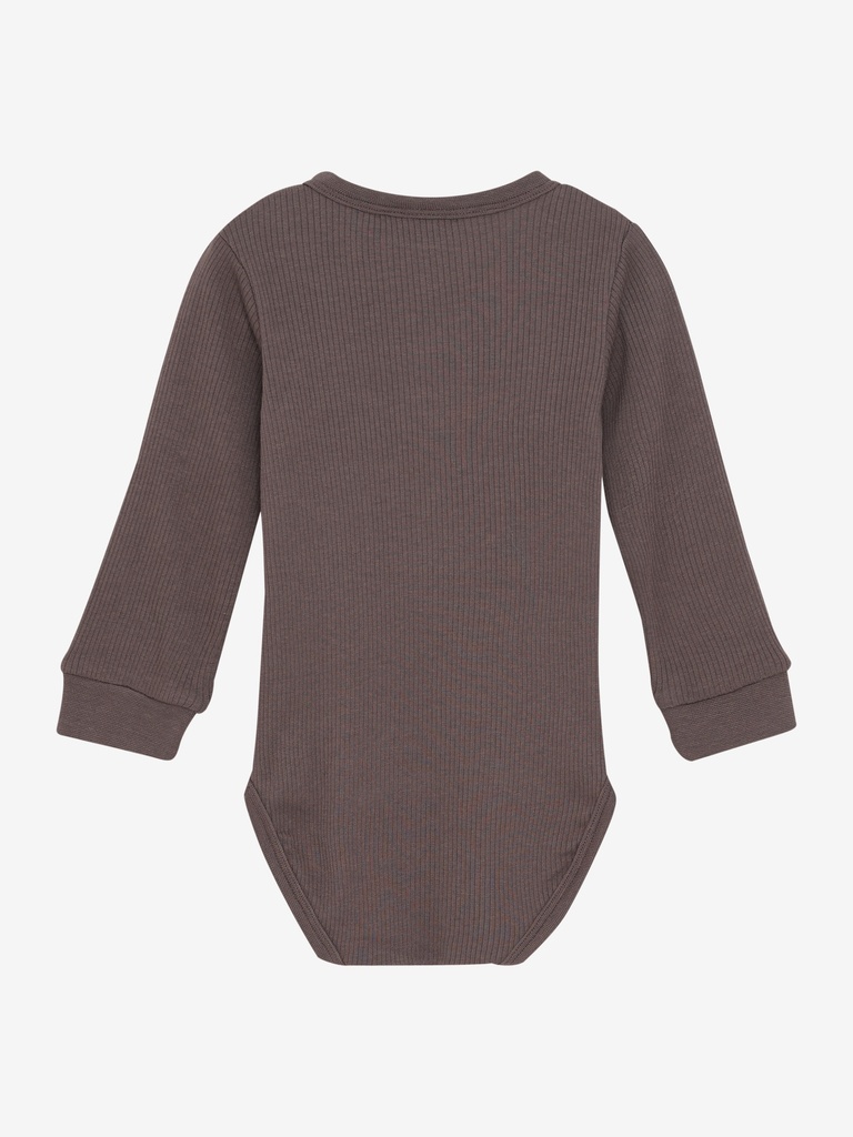 Minymo | Body Boys Longsleeve Chocolate Chip