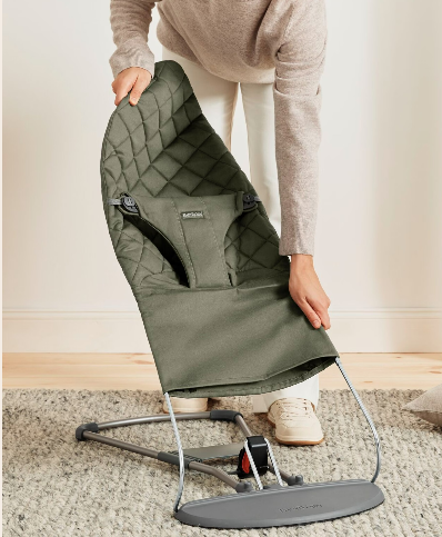 Babybjorn | Relax Bliss woven Classic Quilt Dark green