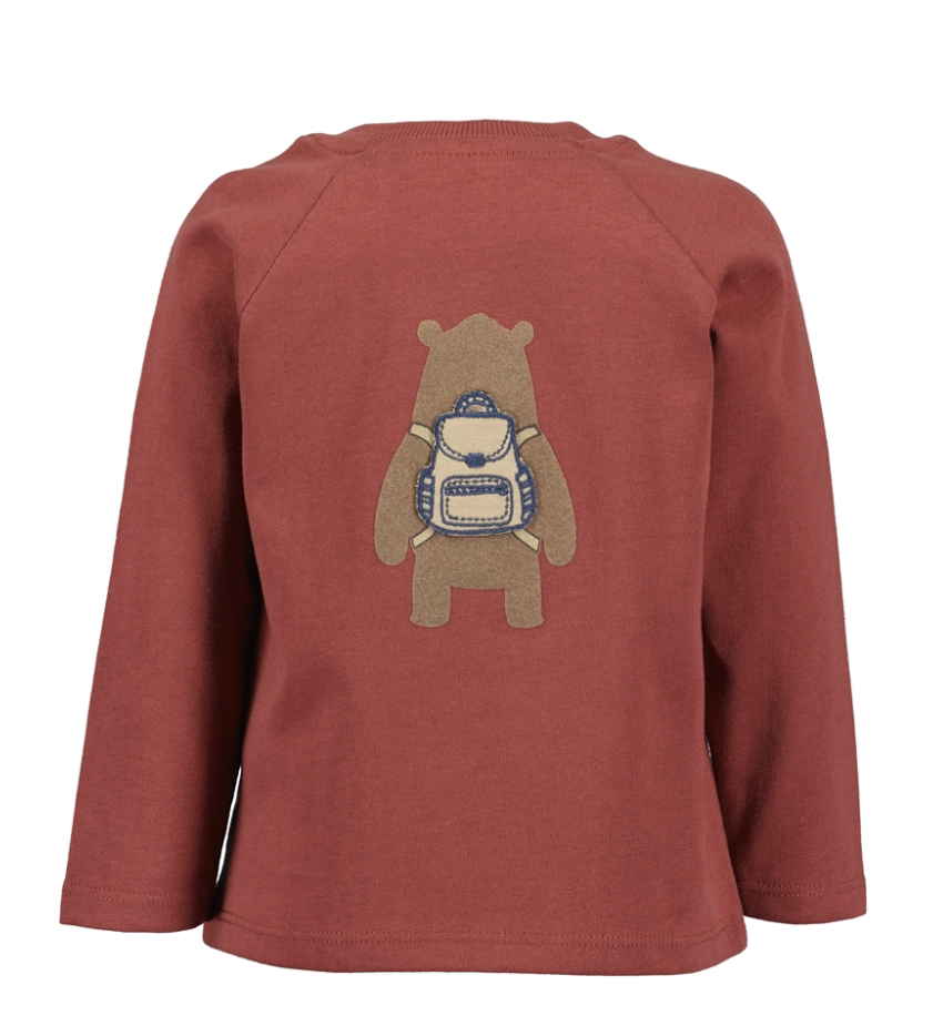 Blue Seven | T-shirt Boys Longsleeve Red