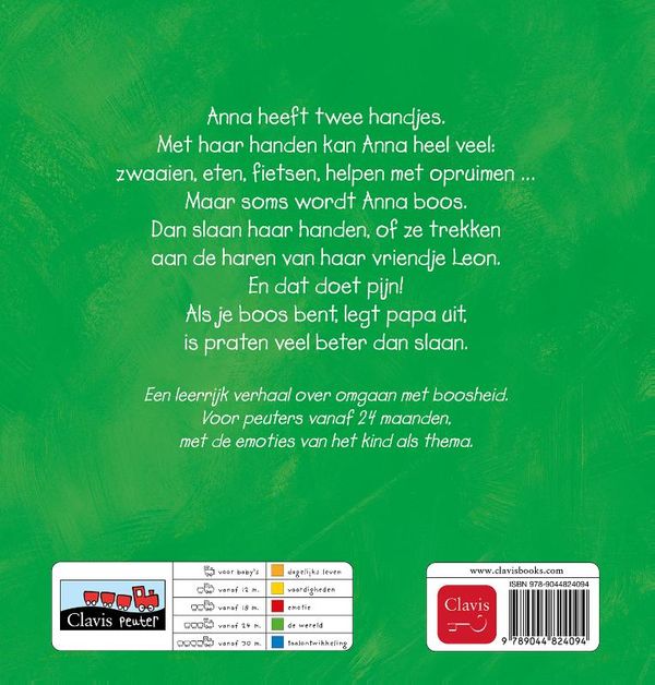 Clavis | Leesboek Niet slaan Anna | Kathleen Amant 