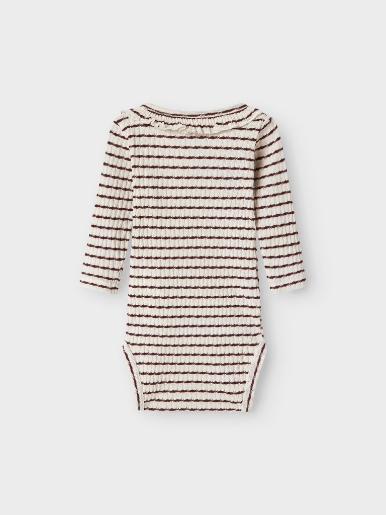 Lil'Atelier | Body Girls Nbfosophia Longsleeve Hot Chocolate