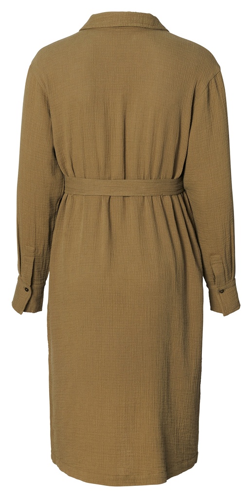 Noppies Maternity | Jurk Vejen Nursing Dark Olive