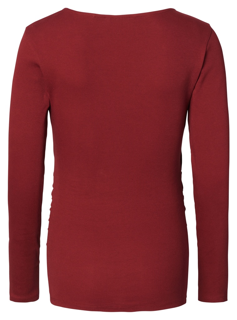 Noppies Maternity | T-shirt Sara Nursing Longsleeve Tibetan Red