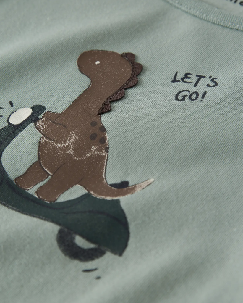 Name it | T-shirt Boys Nbmnuts Longsleeve Cloud Dancer  (kopie)