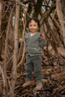 Little Dutch | Broek Boys Forest Friends Balsam Green