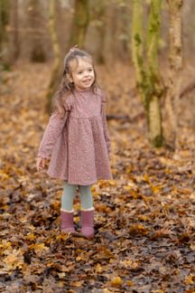 Little Dutch | Broekkous Girls Fairy Garden Rouge/Garden Green 2-pack