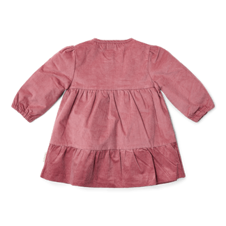 Little Dutch | Jurk Girls Fairy Garden Longsleeve Rouge