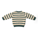 Little Dutch | Pull Boys Forest Friends Balsam Green Stripe