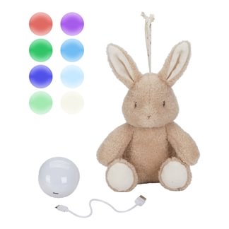 Little Dutch | Slaapknuffel Cuddle Bunny Sound and Light