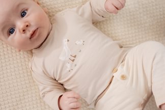 Little Dutch | T-shirt Little Goose Longsleeve Sand