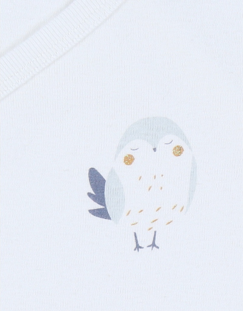 Noukies | Body Lovely Bird Lange Mouw Crossover Vogel 2-pack