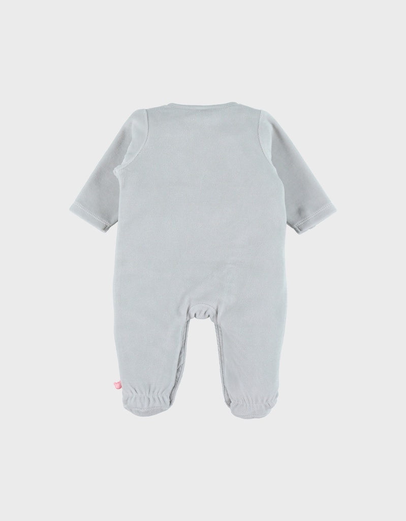 Noukies | Pyjama Fancy Fox Velours Konijn Aqua
