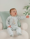Noukies | Pyjama Fancy Fox Velours Konijn Aqua