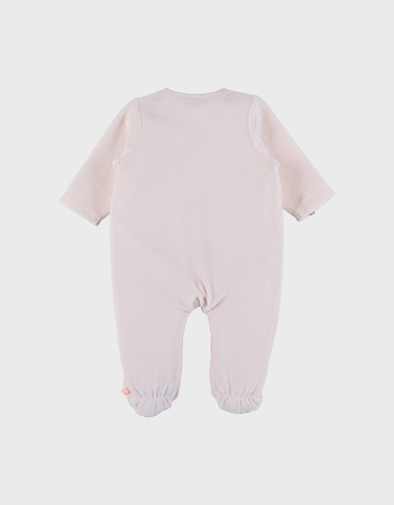 Noukies | Pyjama Autumn Forest Velours Konijn Rose 