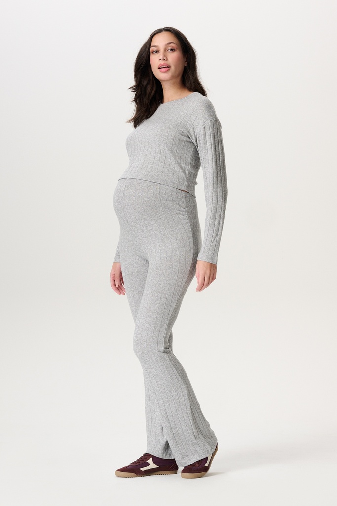 Noppies Maternity | Blouse Fano Nursing Longsleeve Denim Medium Blue Wash