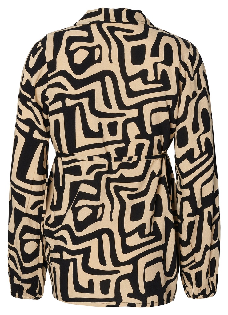 Noppies Maternity | Blouse Leknes Nursing Longsleeve Sand