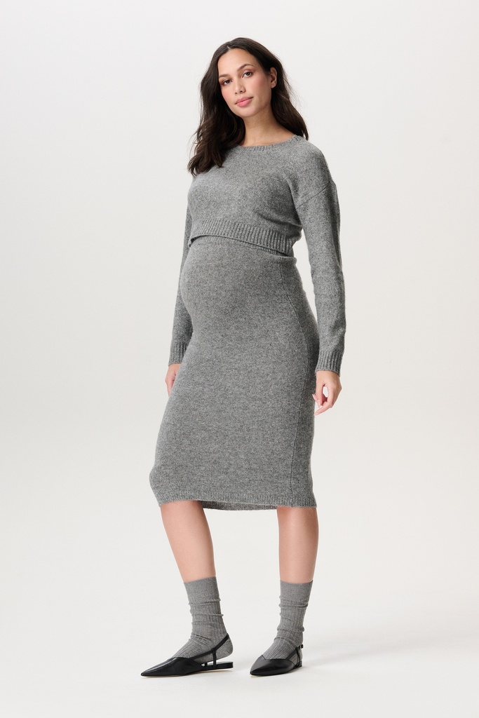 Noppies Maternity | Rok Otta Light Grey Melange