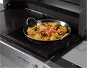 BARBECUEPAN, Culinary Modular Paella Pan, paellapan, 29 x 5 cm, zwart, rvs, handvaten, antiaanbaklaag, 1 stuk(s)