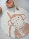 Tapis Petit | Kamertapijt Monkey Ø120cm