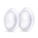 Elvie | LEKSCHALEN, Catch, transparant, plastic|siliconen, 30ml per cup, per 2