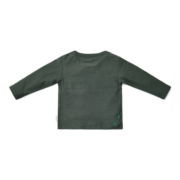 Little Dutch | T-shirt Boys Forest Friends Longsleeve Night Green 