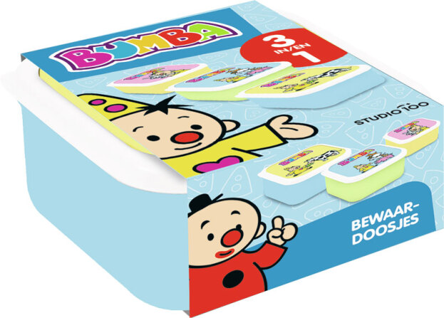 Bumba | Snackdoos Dieren 3-delig