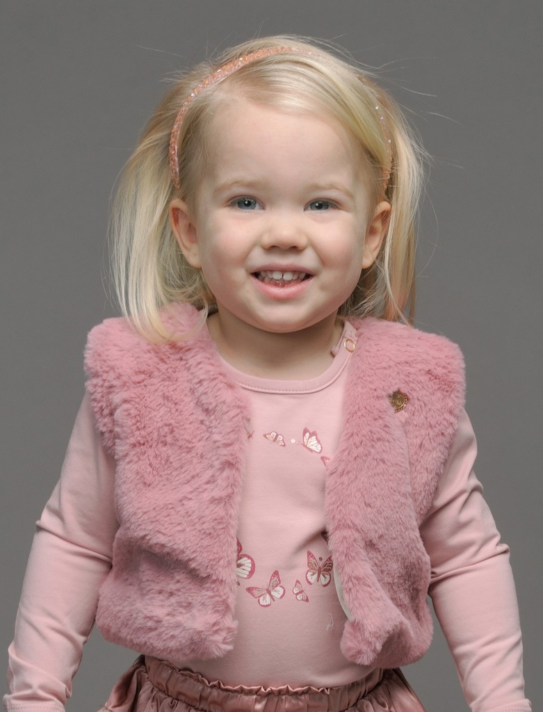 Le Chic | Gilet Girls Eloisy Sweet Cerise 