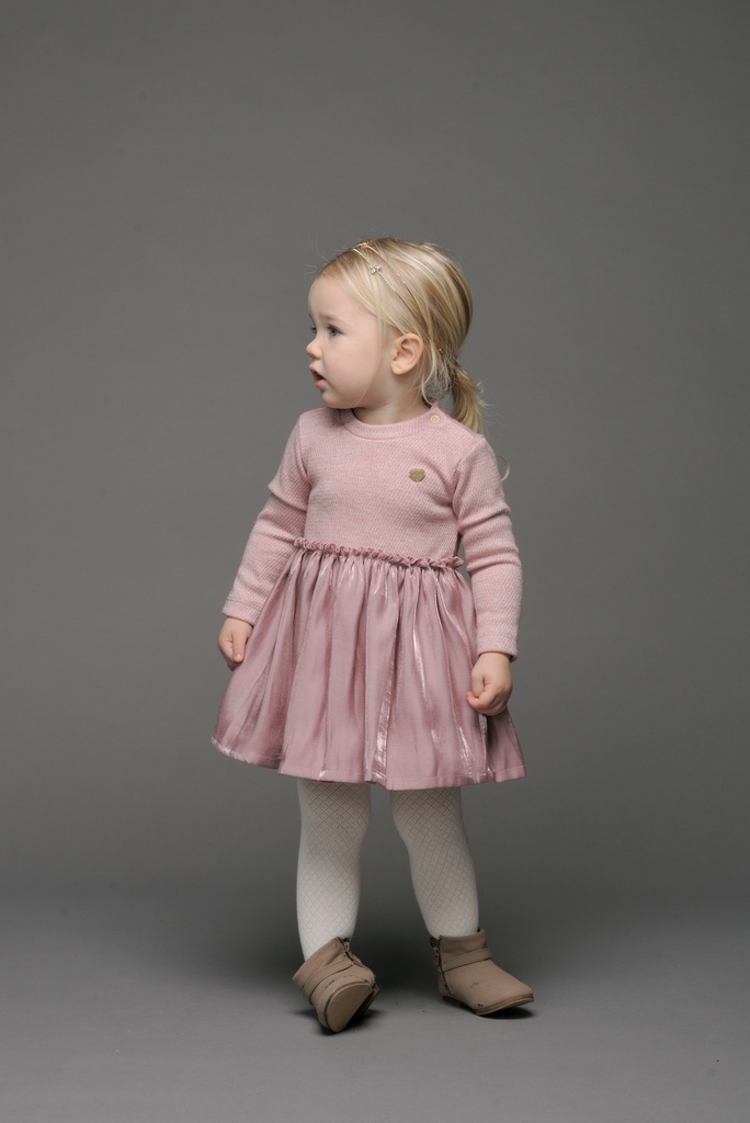 Le Chic | Jurk Girls Saknity Knitted Warm Winter White (kopie)