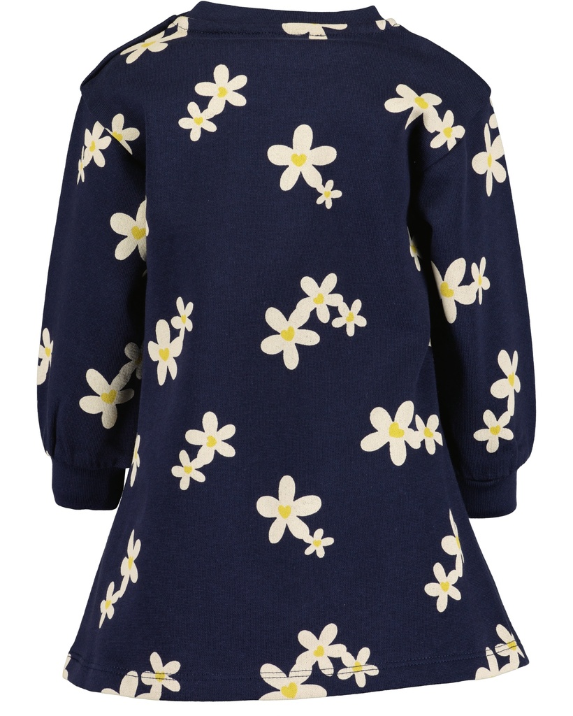 Blue Seven | Jurk Girls All Over Flowers Blue 