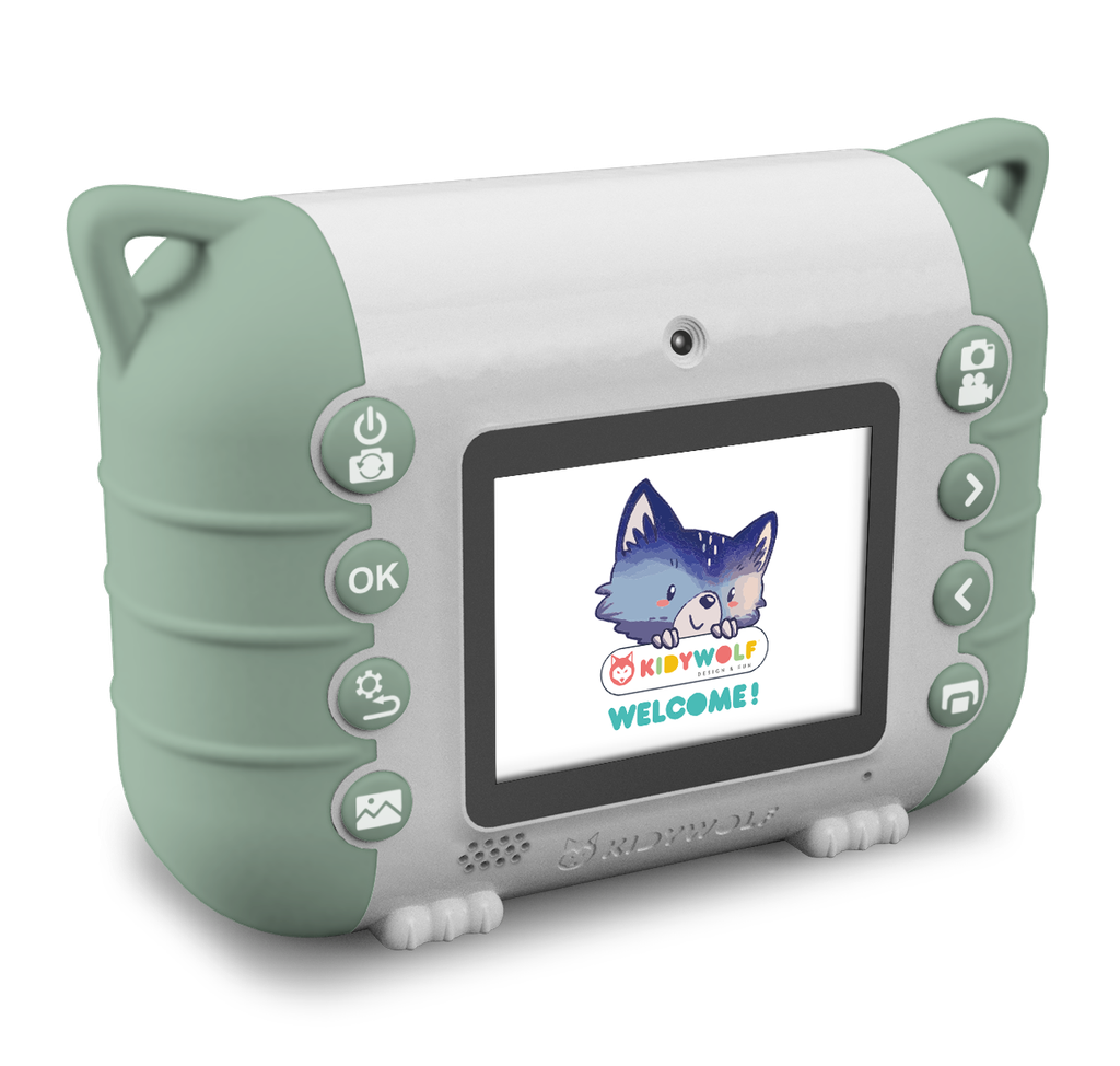 Kidywolf | Camera Kidyprint Green