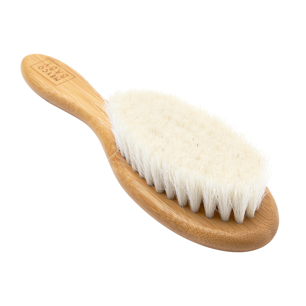 Meyco | Borstel en Kam Bamboe/Geitenhaar Naturel 3-delig