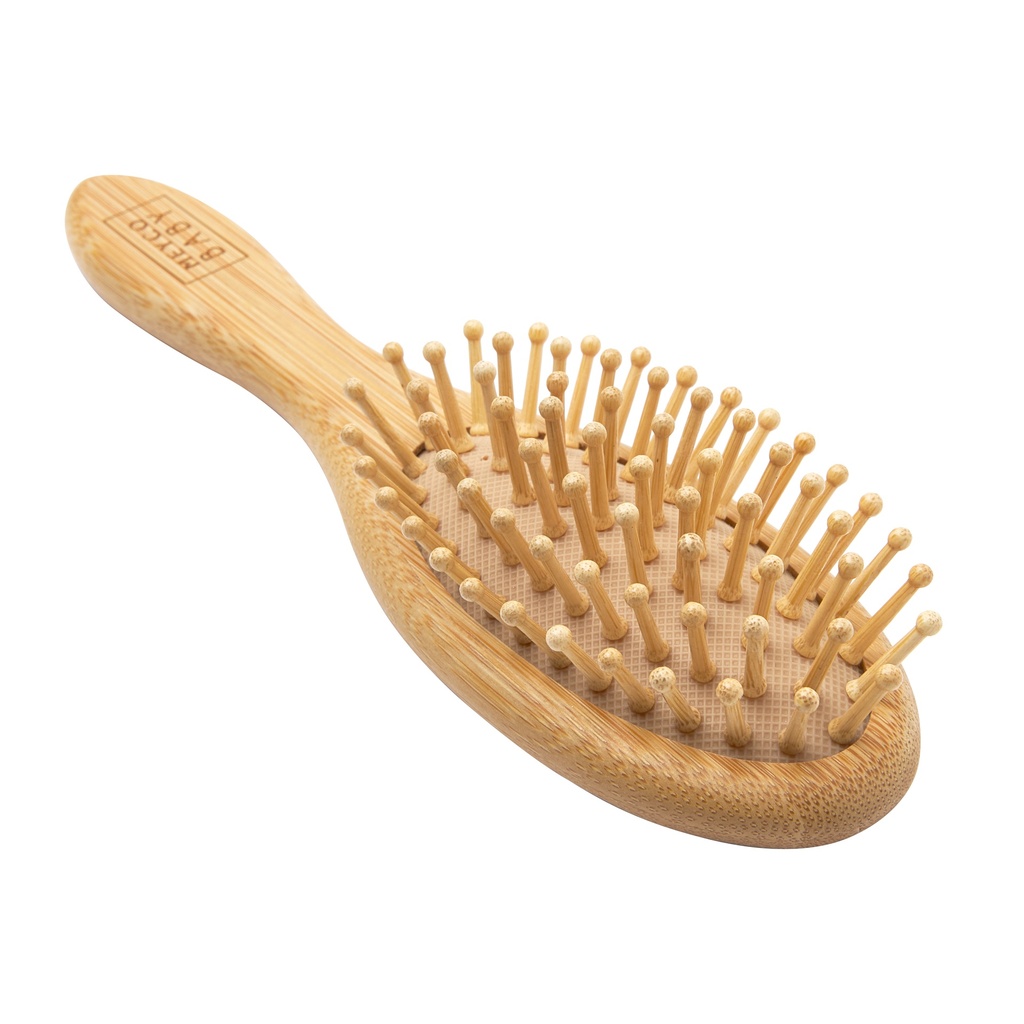 Meyco | Borstel en Kam Bamboe/Geitenhaar Naturel 3-delig
