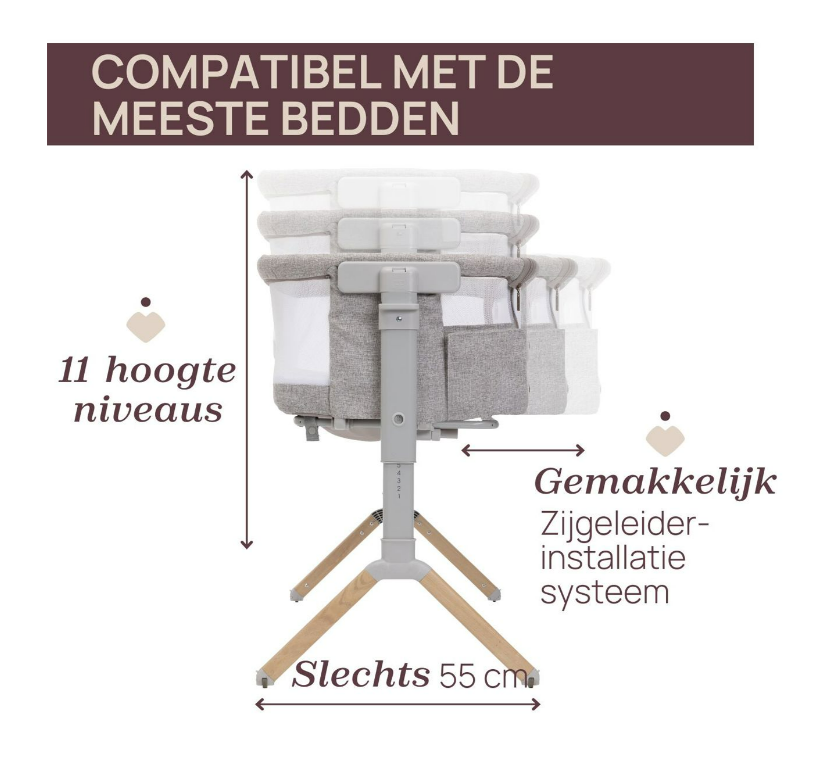 Chicco | Co-Sleeper Next2Me Armonia Scandinavian