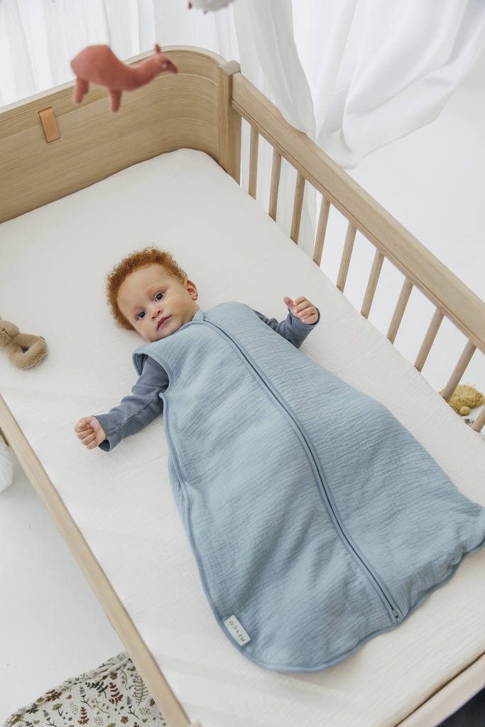 Meyco | Slaapzak Pre-Washed Hydrofiel 2.0TOG Jeans Blue 60cm