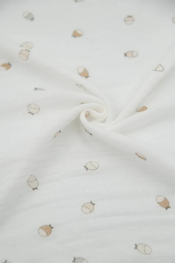 Bamboom | Tetra Doek Muslin Fishes XL 120x120cm 2-pack