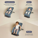 Ergobaby | Relax Evolve Bouncer Oxford Blue