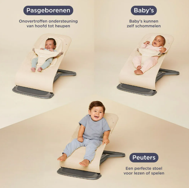 Ergobaby | Relax Evolve Bouncer Cream Mesh