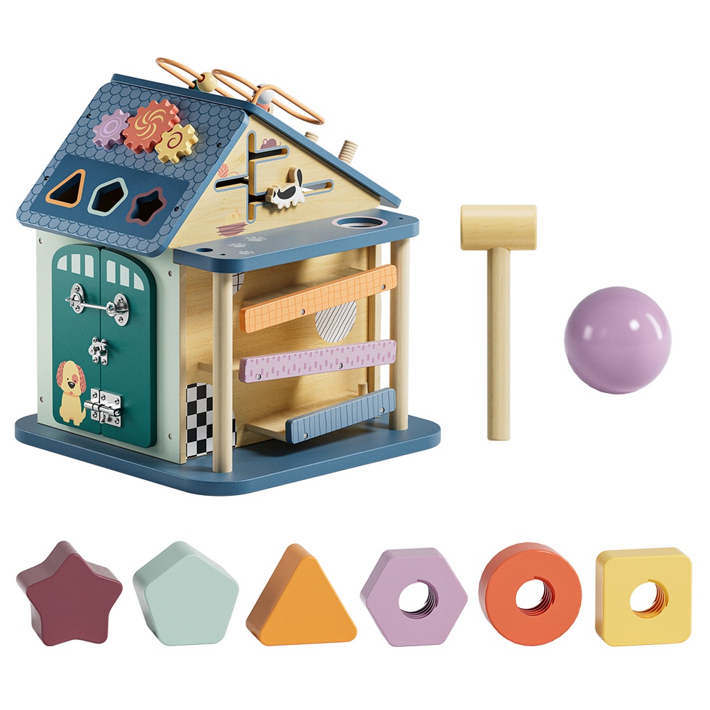 Topbright | Educatief Speelgoed Activity house 12-in-1